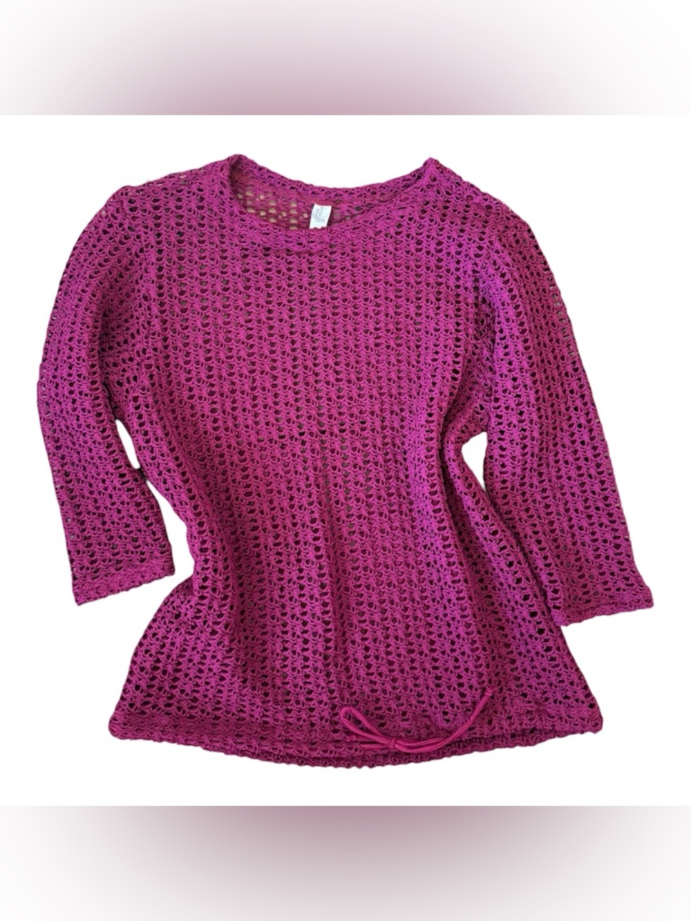 1998 Victoria’s Secret Crochet Beach Coverup - Picture 2 of 6